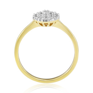Inel Aur 18k Diamante BLANCO'S