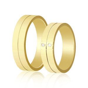 Verighete Aur Diamante SABRINI