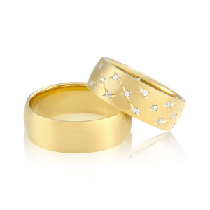 Verighete Aur Diamante SABRINI