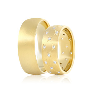 Verighete Aur Diamante SABRINI