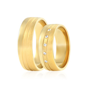 Verighete Aur Diamante SABRINI