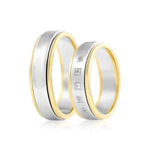 Verighete Aur Diamante SABRINI