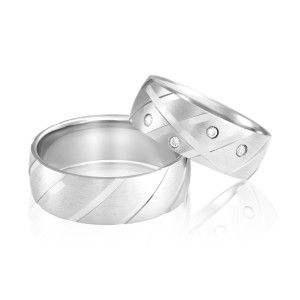 Verighete Aur Diamante SABRINI