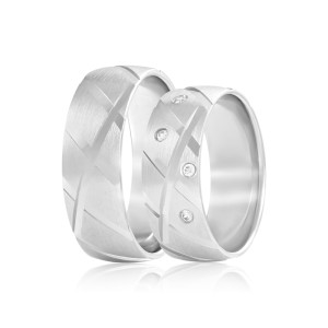Verighete Aur Diamante SABRINI