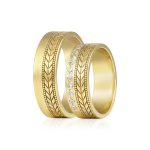 Verighete Aur Diamante SABRINI