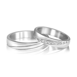 Verighete Aur Diamante SABRINI