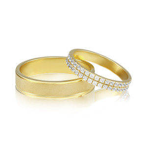 Verighete Aur Diamante SABRINI