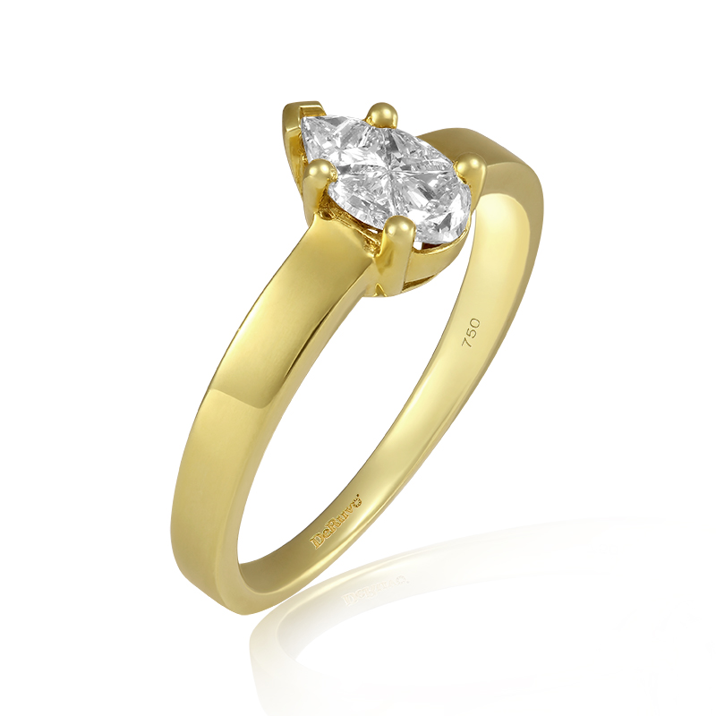 Inel Aur 18k Diamante BLANCO'S