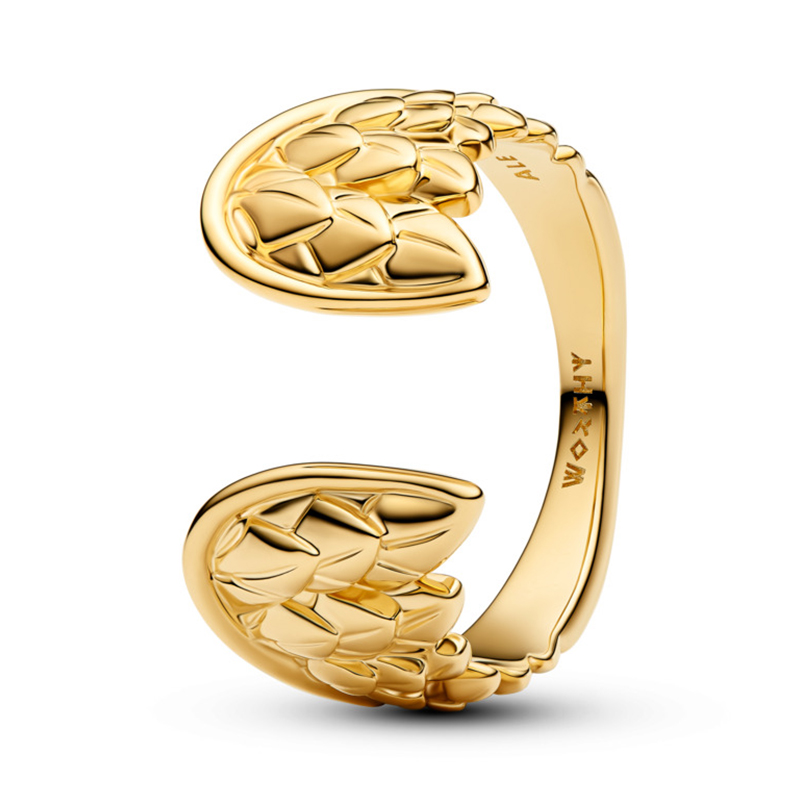 Inel Marvel Aripile lui Thor Placare Aur Galben14K PANDORA