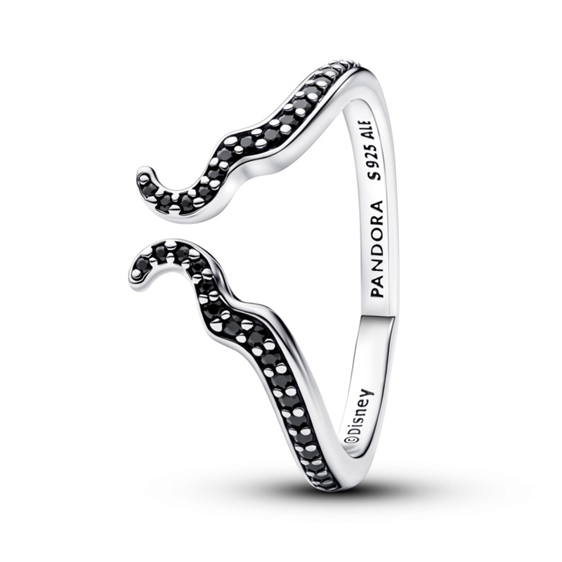 Inel Disney Maleficent Argint 925 Cristal Negru PANDORA