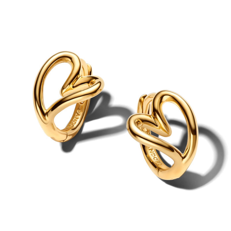 Cercei Rotunzi ESSENCE Placare Aur Galben 14K PANDORA