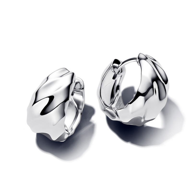 Cercei Cerc Ondulat ESSENCE Argint 925 PANDORA Cercei Cerc Ondulat ESSENCE Argint 925 PANDORA