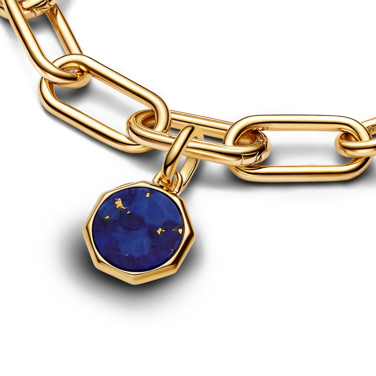 Medalion Pandora ME Placare Aur Galben 14k Lapis Lazuli Sintetic PANDORA