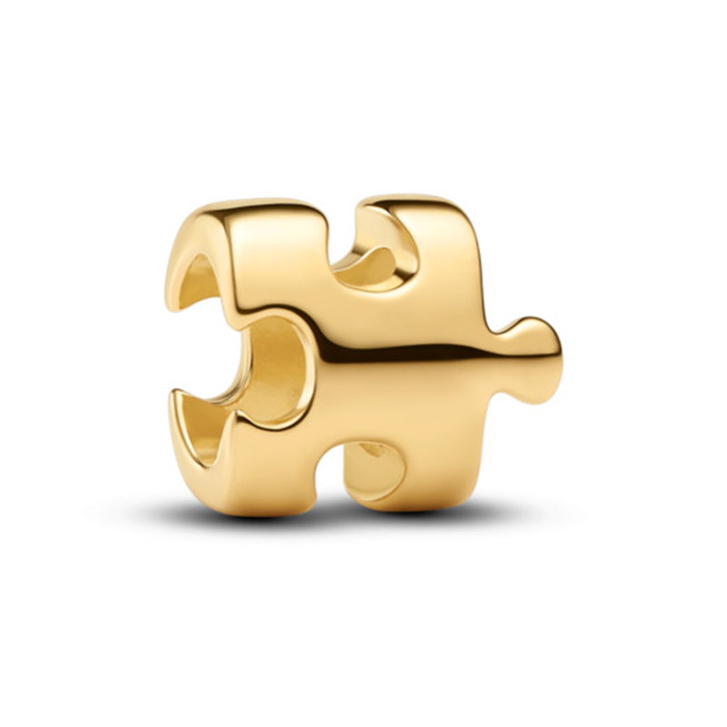 Talisman Piesa de Puzzle Placare Aur Galben 14K PANDORA