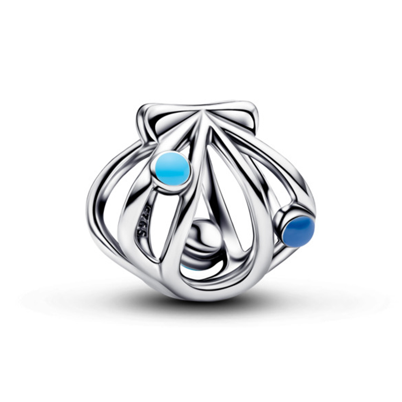 Talisman Scoica Argint 925 Email Albastru PANDORA