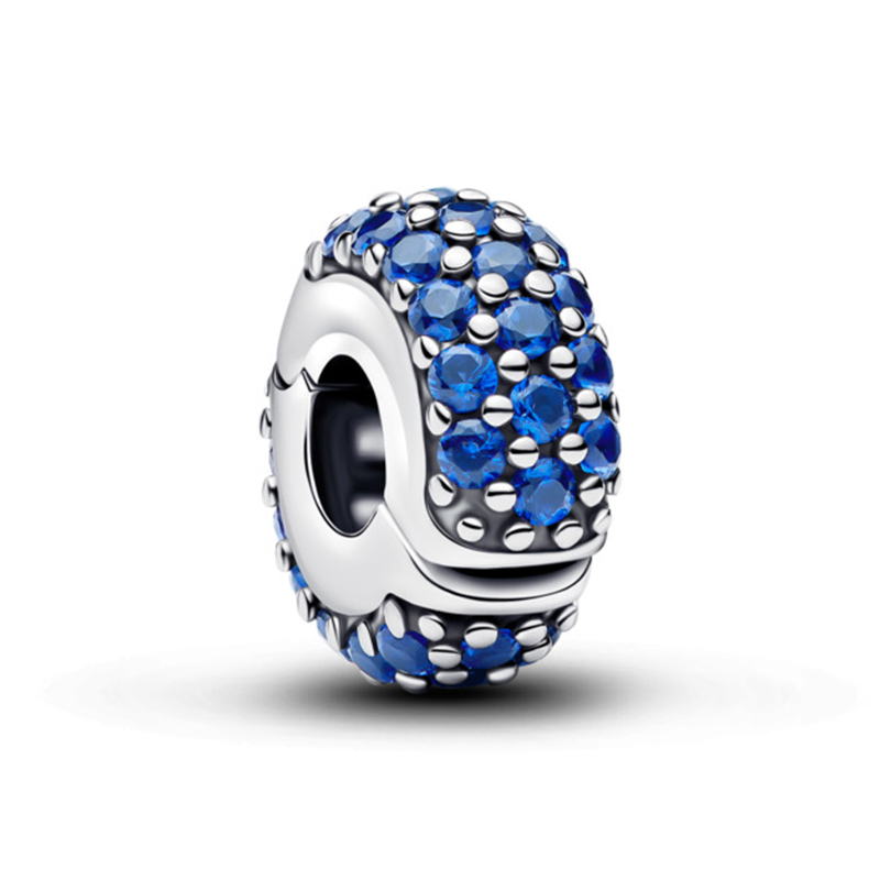 Clips Argint 925 Cristal Albastru PANDORA