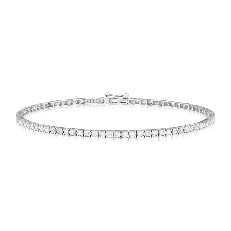 Bratara Tennis Aur 18k Diamante BLANCO'S