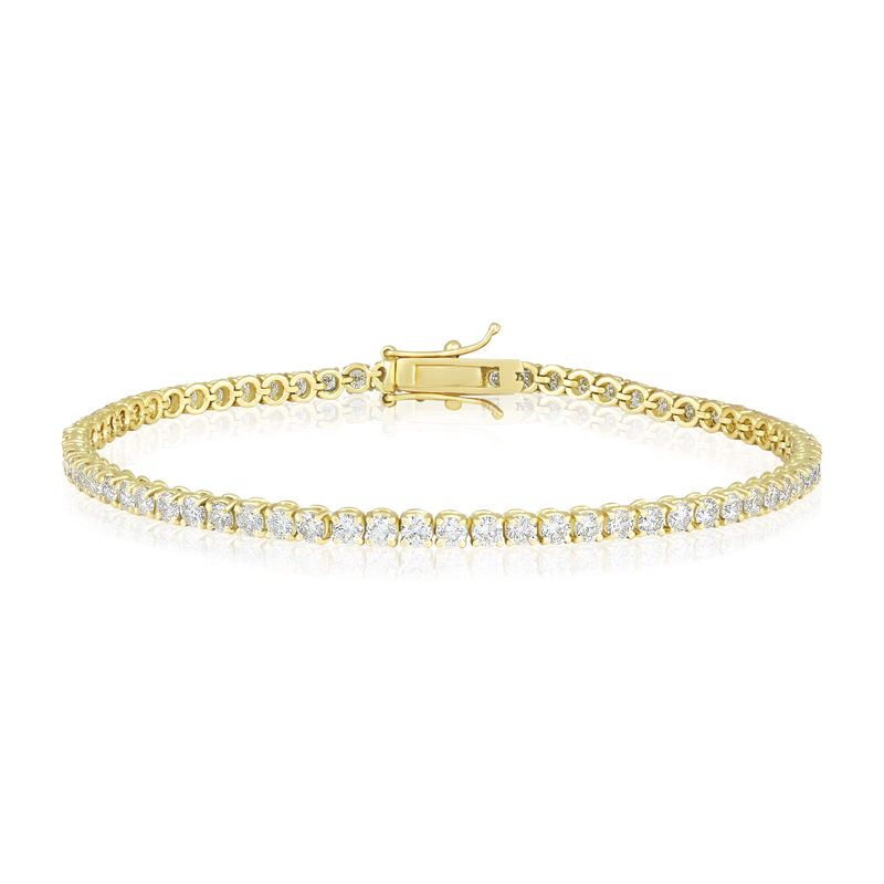 Bratara Tennis Aur 18k Diamante BLANCO'S