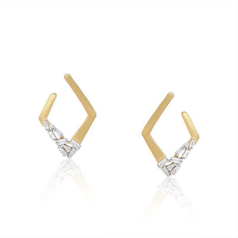 Cercei Aur 18k Diamante BLANCO'S Cercei Aur 18k Diamante BLANCO'S