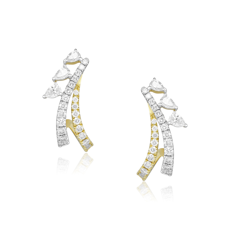 Cercei Aur 18k Diamante BLANCO'S