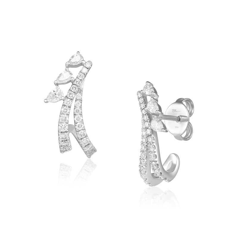 Cercei Aur 18k Diamante BLANCO'S