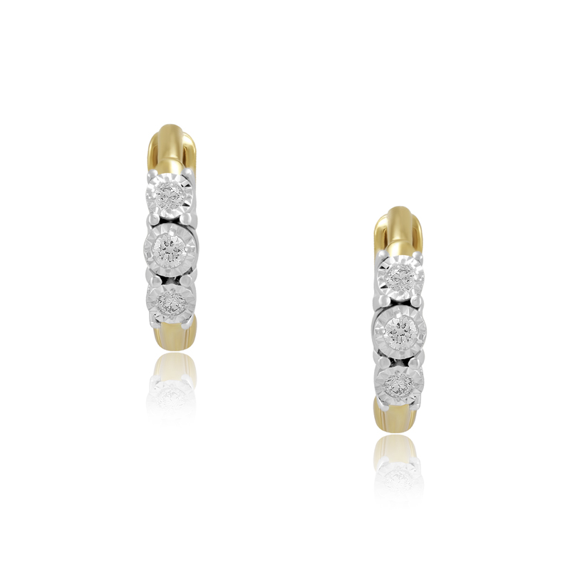 Cercei Nou Nascut Aur 18k Diamante BLANCO'S Cercei Nou Nascut Aur 18k Diamante BLANCO'S