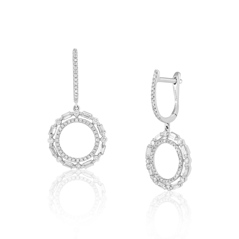 Cercei Aur 18k Diamante BLANCO'S Cercei Aur 18k Diamante BLANCO'S