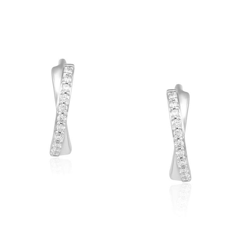 Cercei Copii Aur 18k Diamante BLANCO'S