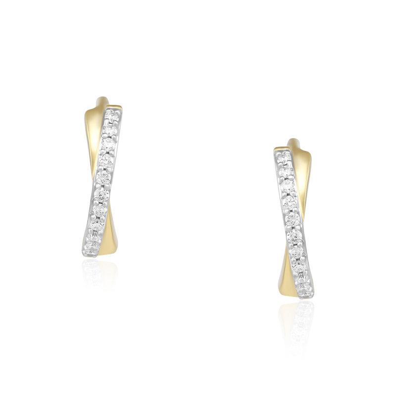 Cercei Copii Aur 18k Diamante BLANCO'S