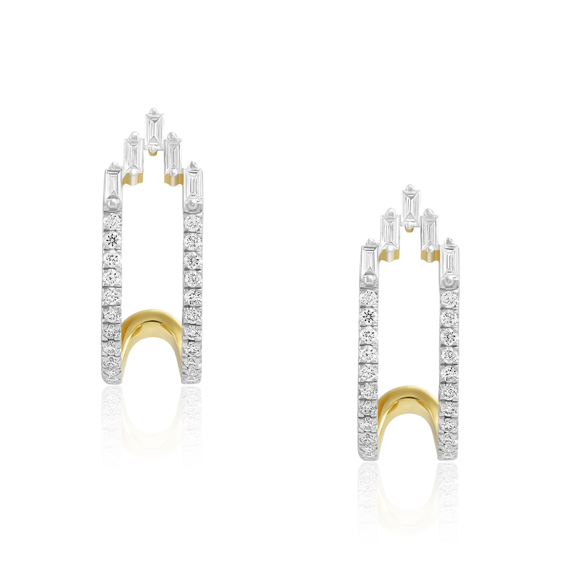 Cercei Aur 18k Diamante BLANCO'S Cercei Aur 18k Diamante BLANCO'S