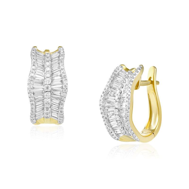 Cercei Aur 18k Diamante BLANCO'S Cercei Aur 18k Diamante BLANCO'S