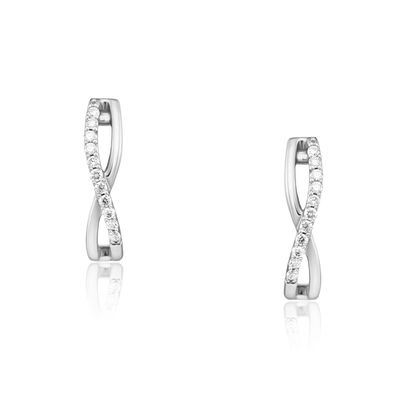 Cercei Aur 18k Diamante BLANCO'S