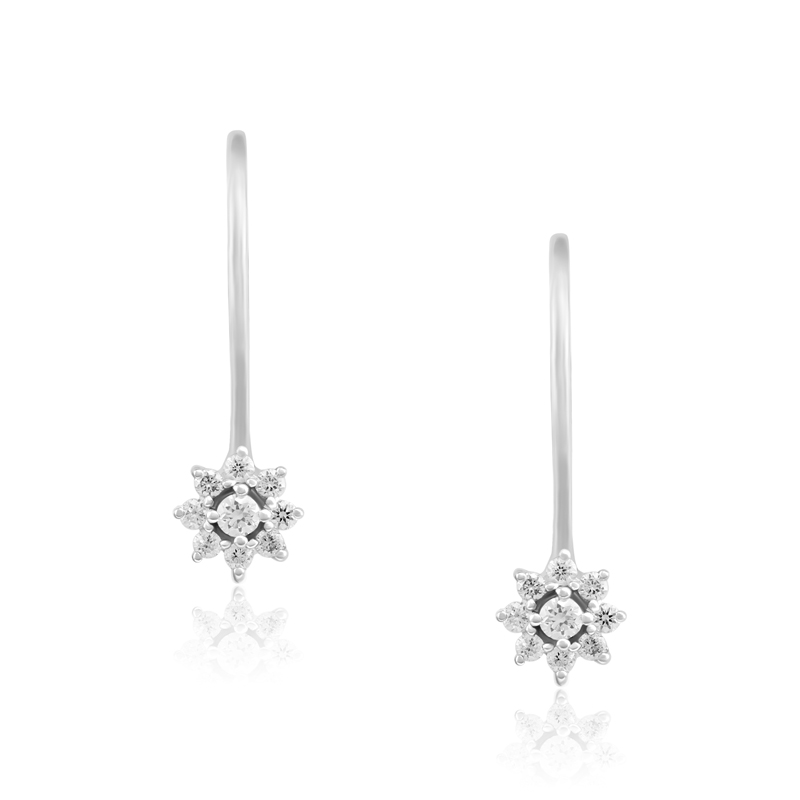 Cercei Aur 18k Diamante BLANCO'S Cercei Aur 18k Diamante BLANCO'S