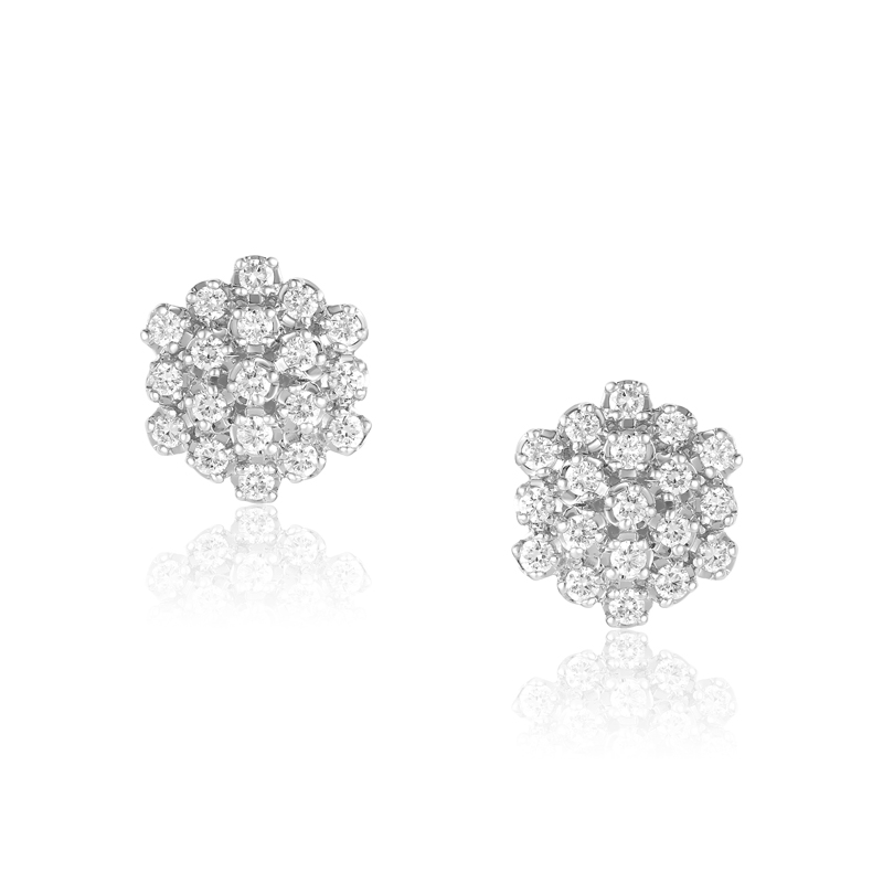 Cercei Aur 18k Diamante BLANCO'S Cercei Aur 18k Diamante BLANCO'S