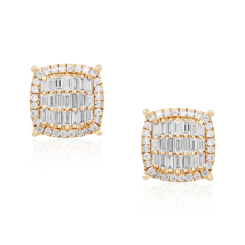 Cercei Aur 18k Diamante BLANCO'S