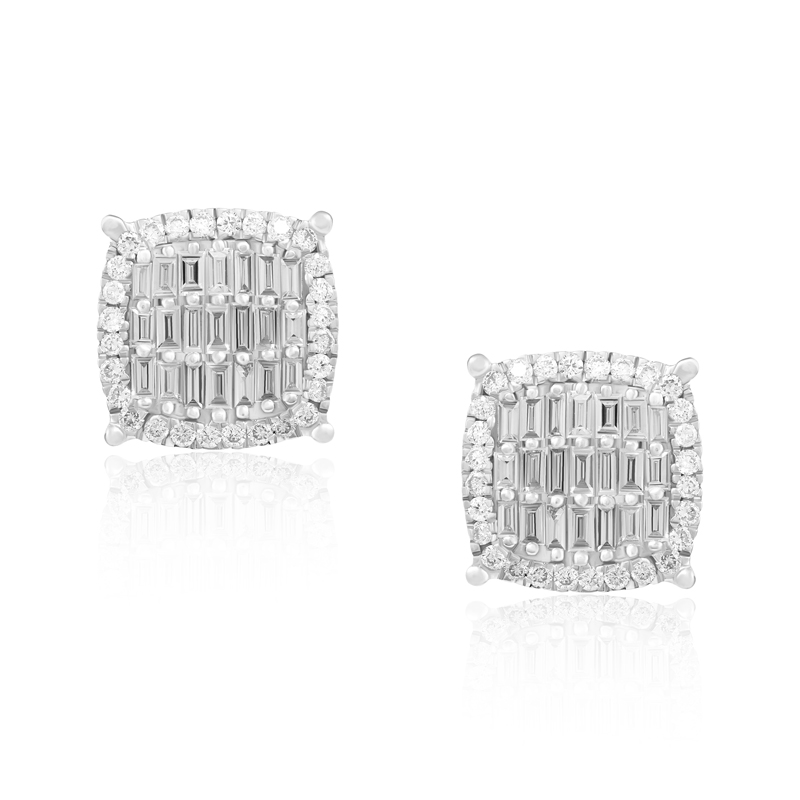 Cercei Aur 18k Diamante BLANCO'S