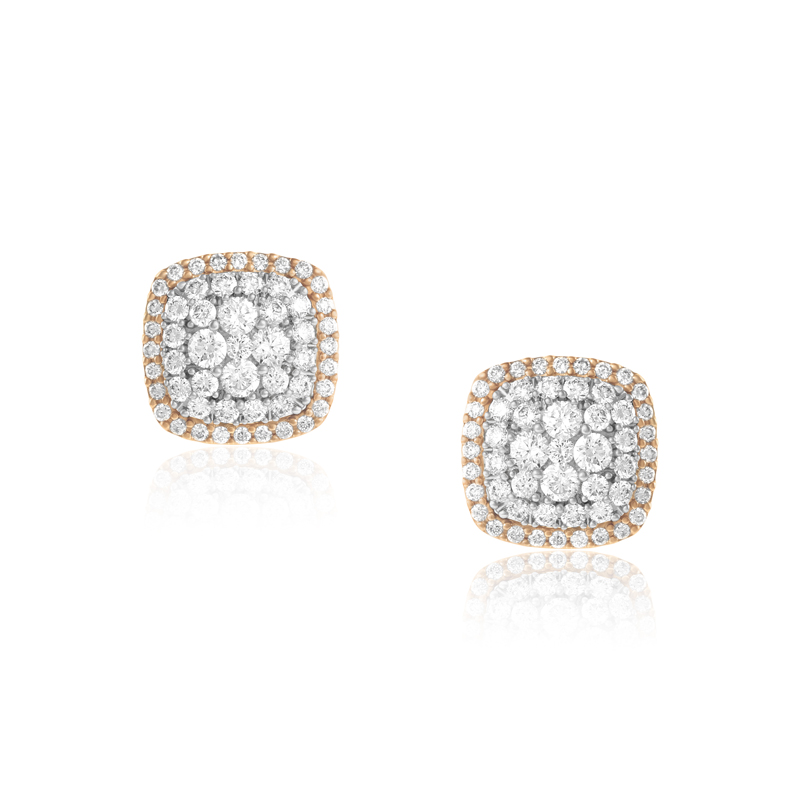 Cercei Aur 18k Diamante BLANCO'S