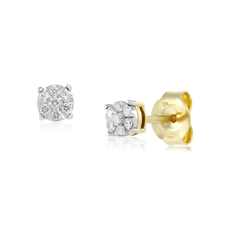 Cercei Aur 18k Diamante BLANCO'S Cercei Aur 18k Diamante BLANCO'S