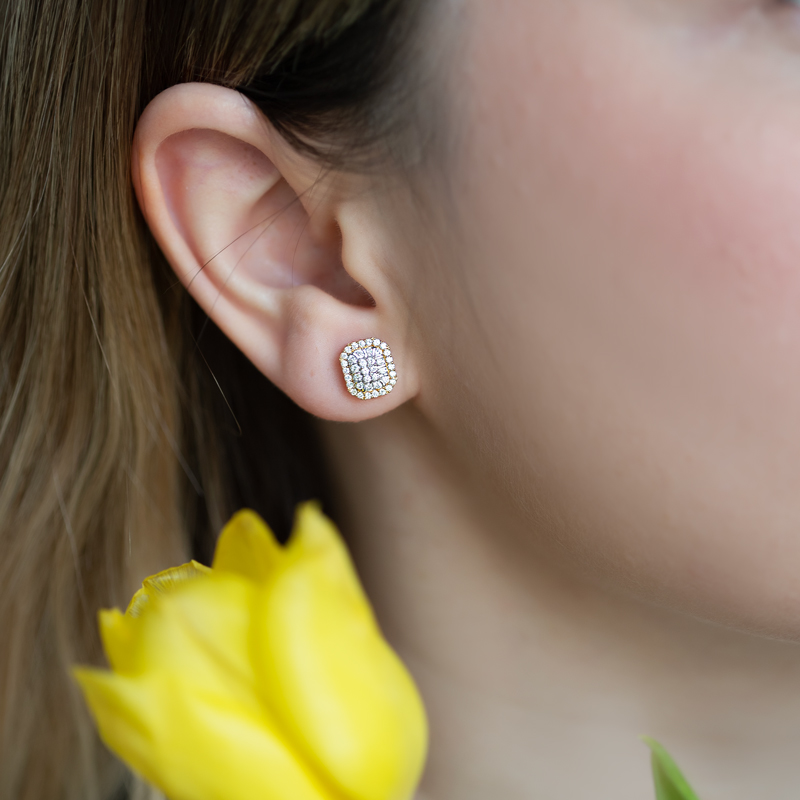 Cercei Aur 18k Diamante BLANCO'S Cercei Aur 18k Diamante BLANCO'S
