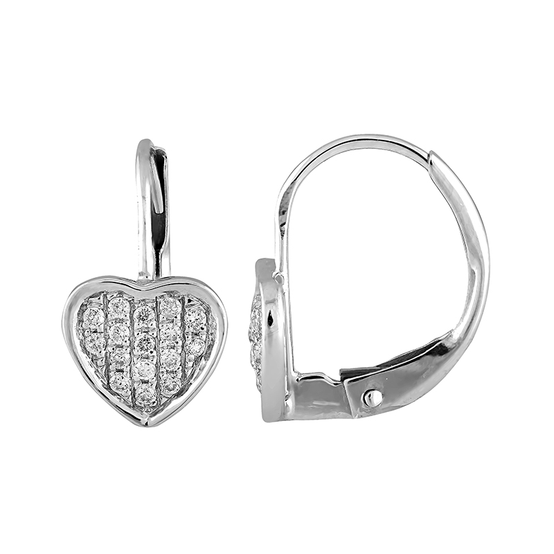 Cercei Aur 18k Diamante DERUVO