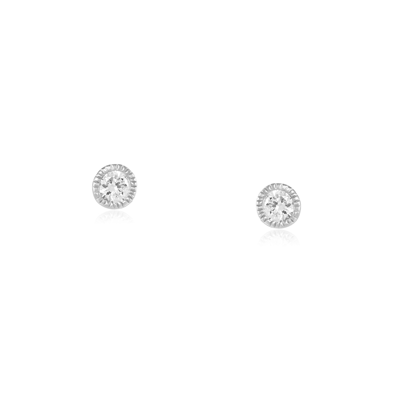 Cercei Aur 18k Diamante BLANCO'S