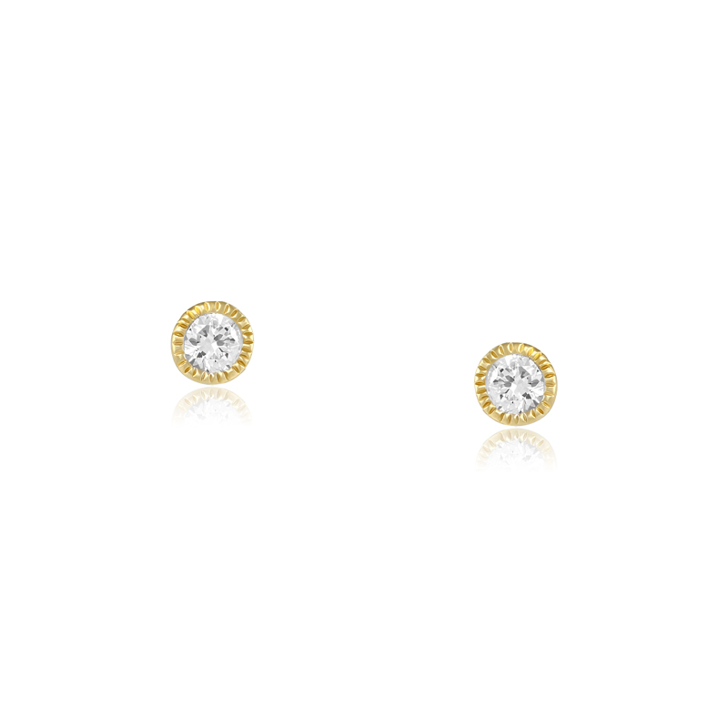 Cercei Aur 18k Diamante BLANCO'S
