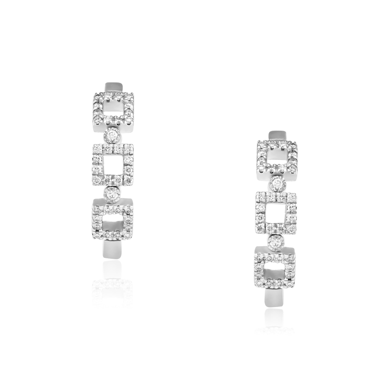 Cercei Aur 18k Diamante BLANCO'S Cercei Aur 18k Diamante BLANCO'S