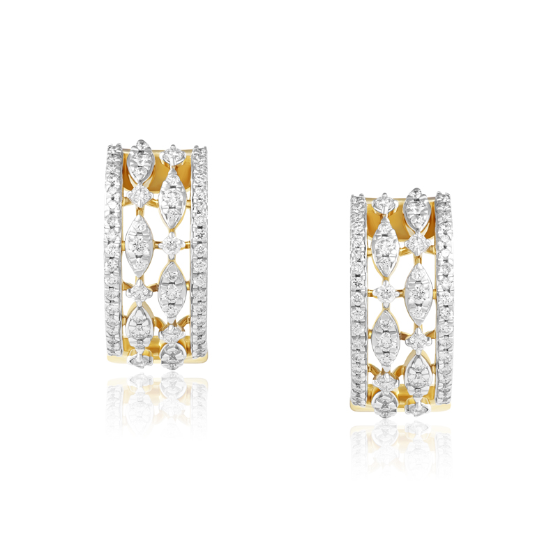 Cercei Aur 18k Diamante BLANCO'S Cercei Aur 18k Diamante BLANCO'S