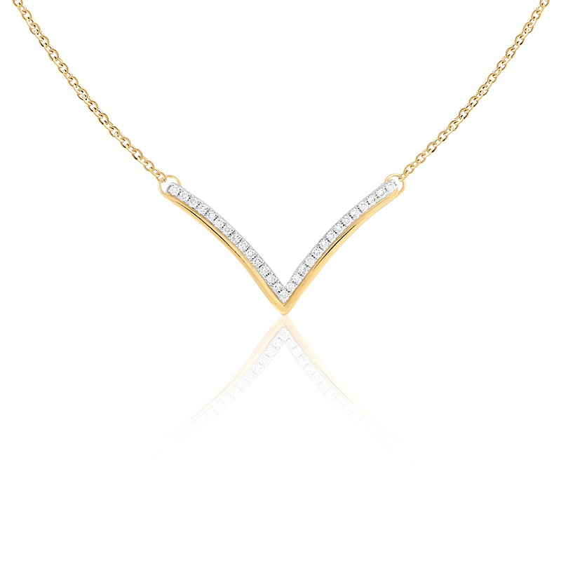 Colier Aur 18k Diamante BLANCO'S