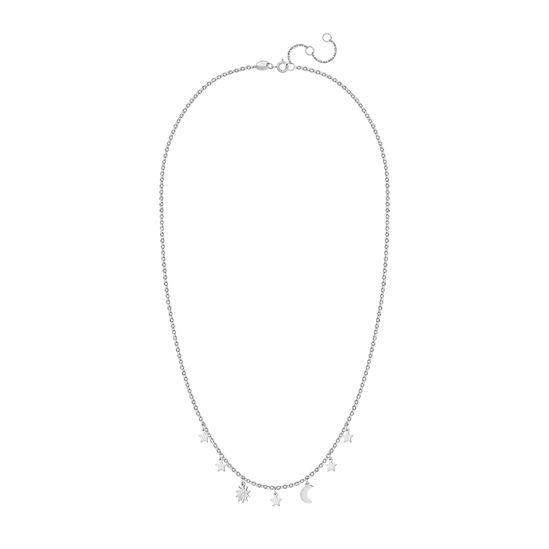 Colier Semiluna, Soare, Stea Aur 14k SABRINI