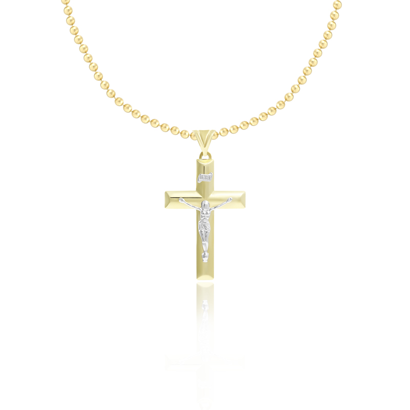 Pandantiv Cruce Aur 14k LEO MARCUS Pandantiv Cruce Aur 14k LEO MARCUS