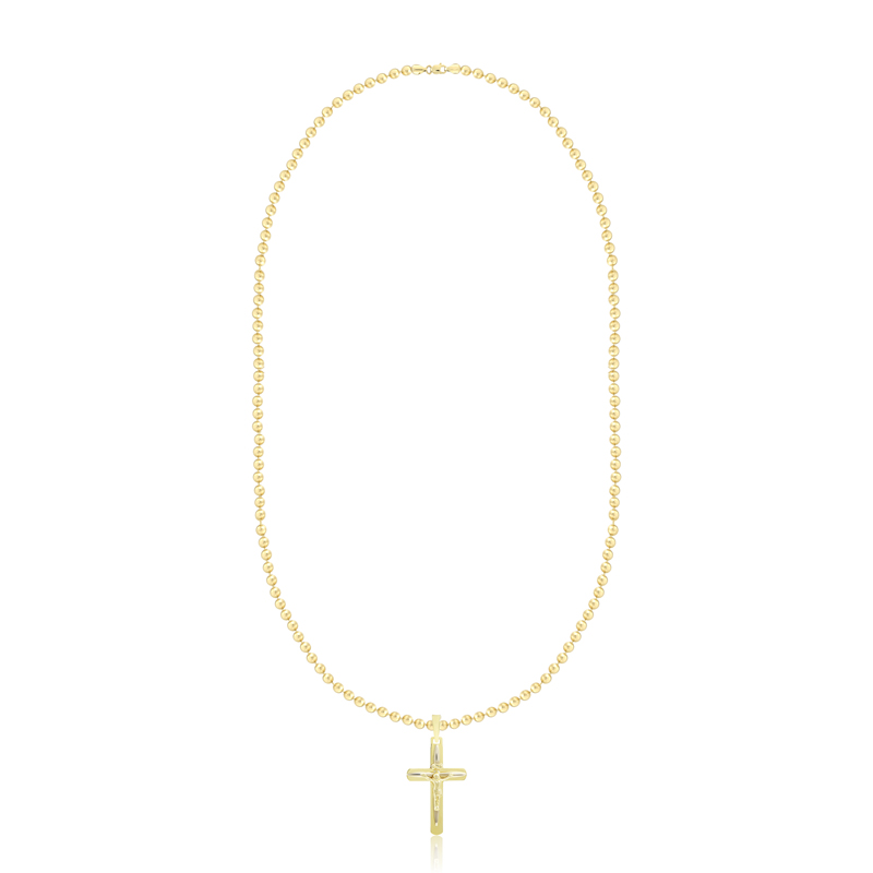 Pandantiv Cruce Aur 14k LEO MARCUS Pandantiv Cruce Aur 14k LEO MARCUS