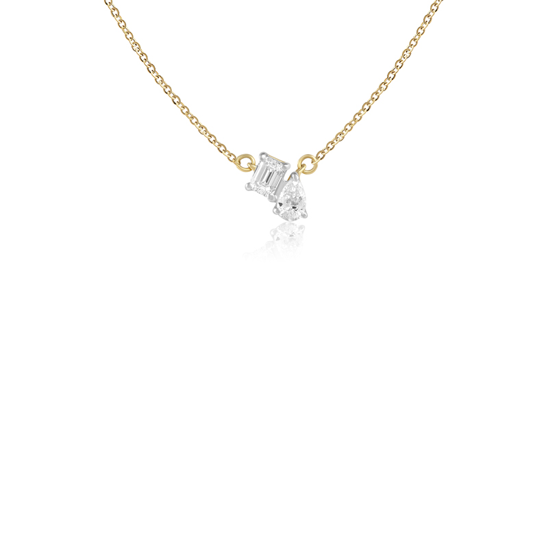 Pandantiv cu Lant Aur 18k Diamante BLANCO'S Pandantiv cu Lant Aur 18k Diamante BLANCO'S