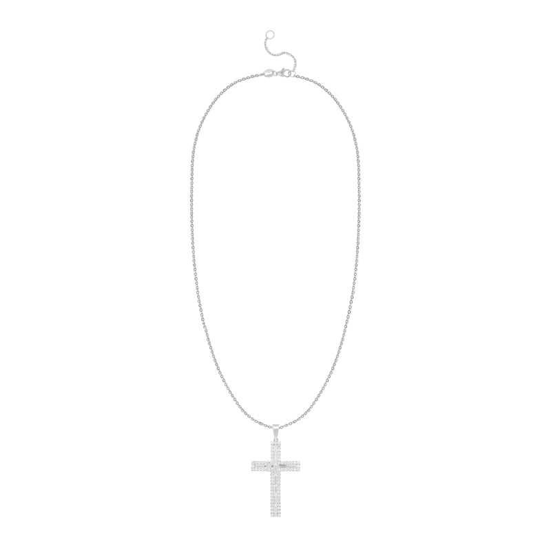 Pandantiv Cruce Aur 18k Diamante BLANCO'S